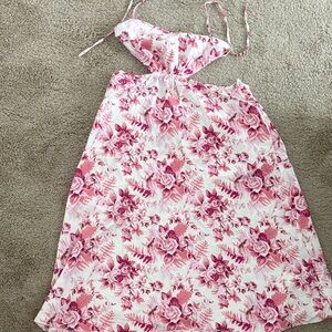 Hello Molly Pink Floral Maxi Dress